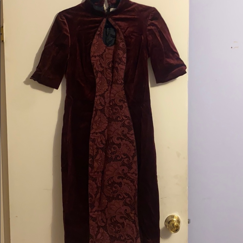 Jason wu velvet dress